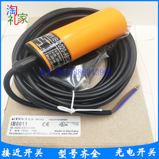 2020 全新IFM易福门电感式 接近开关IB0011 6M传感器 ABOA