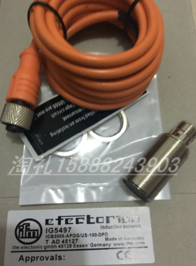 全新IFM易福门接近开关IG5497 IGB3005-APOG/US-100-DPO质量保证