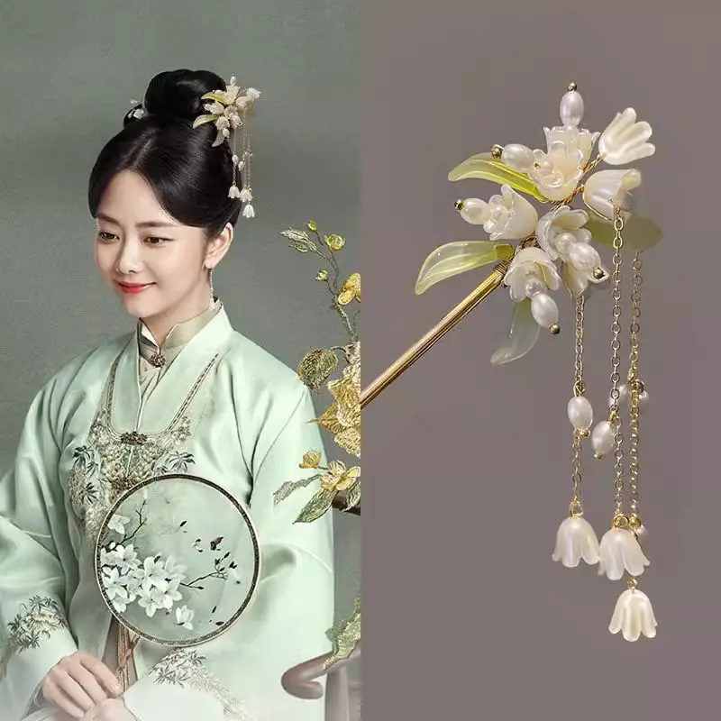 同款发饰流苏发簪发髻头饰汉服图片