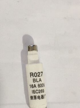 R027 R029 BLA 16A 600V 熔断器保险丝 燎原电器厂