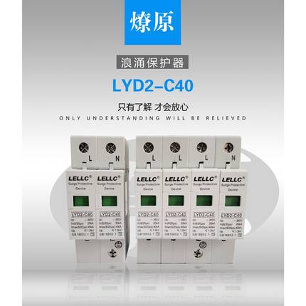 LYD2-C40/LYD2-D20/LYD2-B60/LYD2-B80/LYD2-B100浪涌保护器燎原