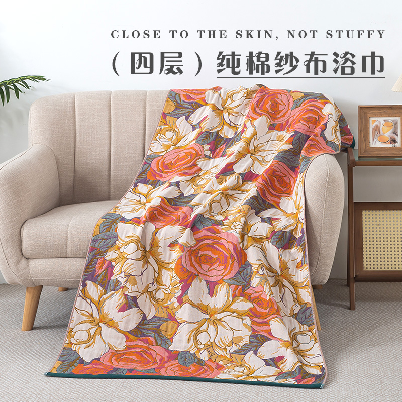 纯棉纱布男女通用吸水