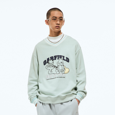 个性Fun潮酷宽松套头卫衣