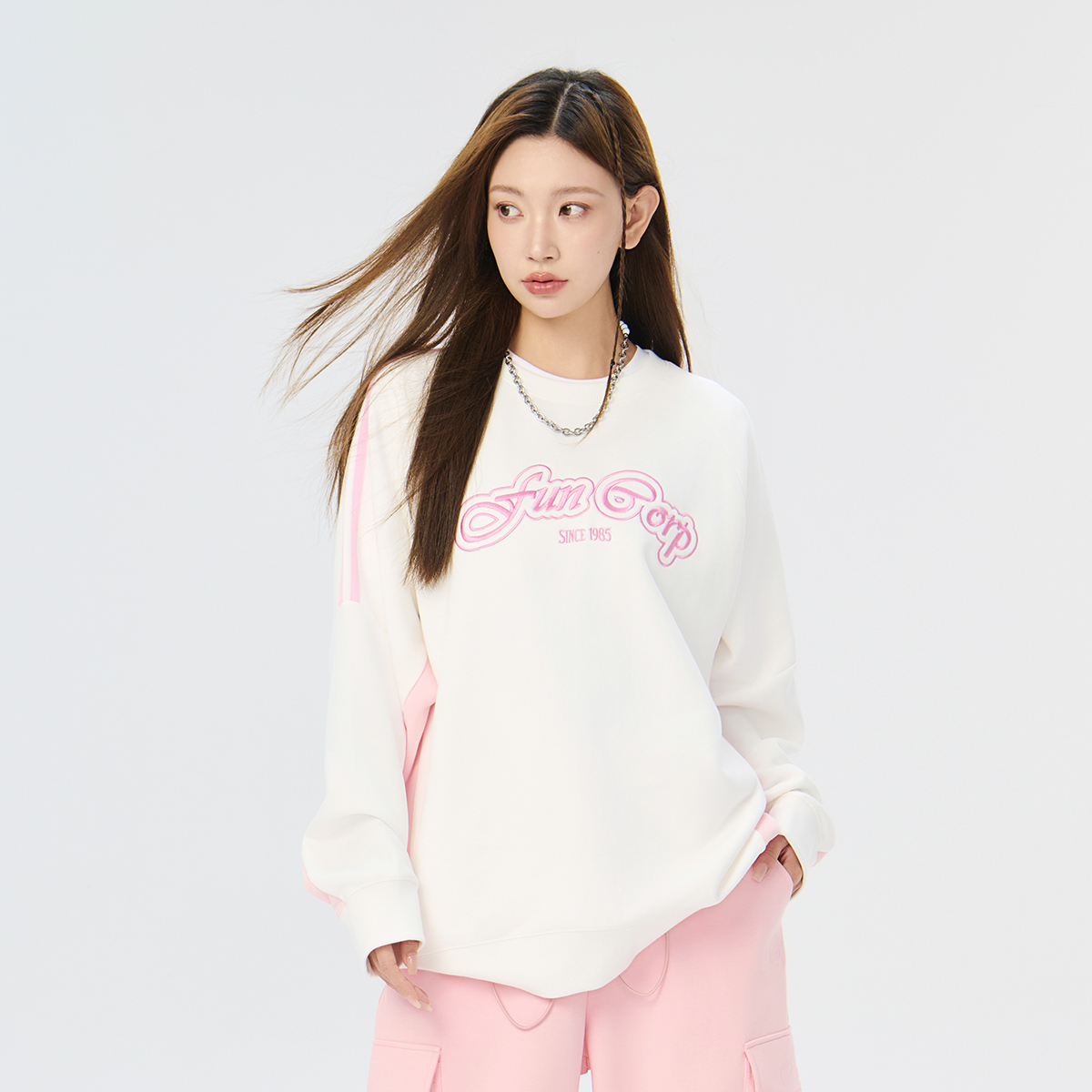 刺绣厚款卫衣fun尝新价百搭