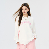 Fun2025秋冬新品 潮牌圆领卫衣字母印花时尚 宽松百搭男女情侣上衣