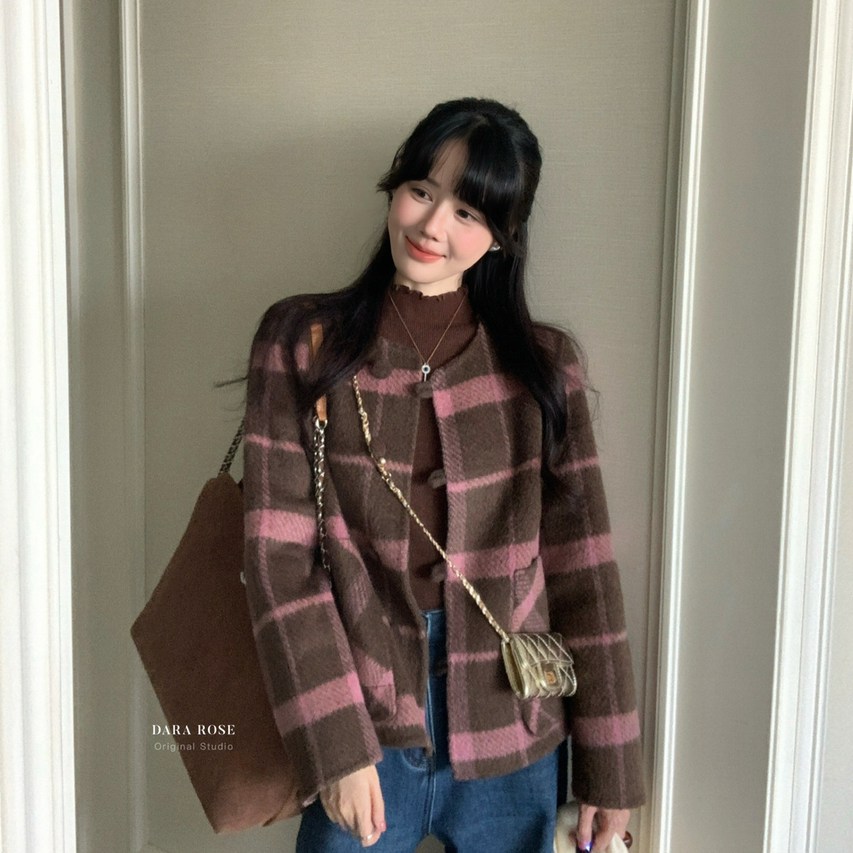 一起设计感澳洲羊毛圆领双面呢大衣羊毛外套(含100澳毛)H001639,女装/女士精品,羽绒服,淘宝优惠券,粉丝福利购,淘宝优惠卷