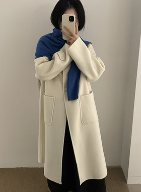 一起设计极简主义通勤百搭羊毛外套（含100澳毛）i22191