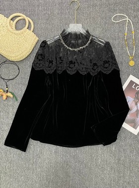 一起式重工刺绣纯手工钉珠百搭时尚小衫（含100真丝）G222-99631