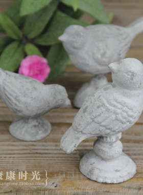 康康时光铸铁花园杂货咖啡馆小鸟