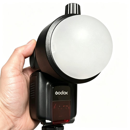 GODOX神牛 TT520II TT600 V850III V860III闪光灯半圆磁吸柔光罩