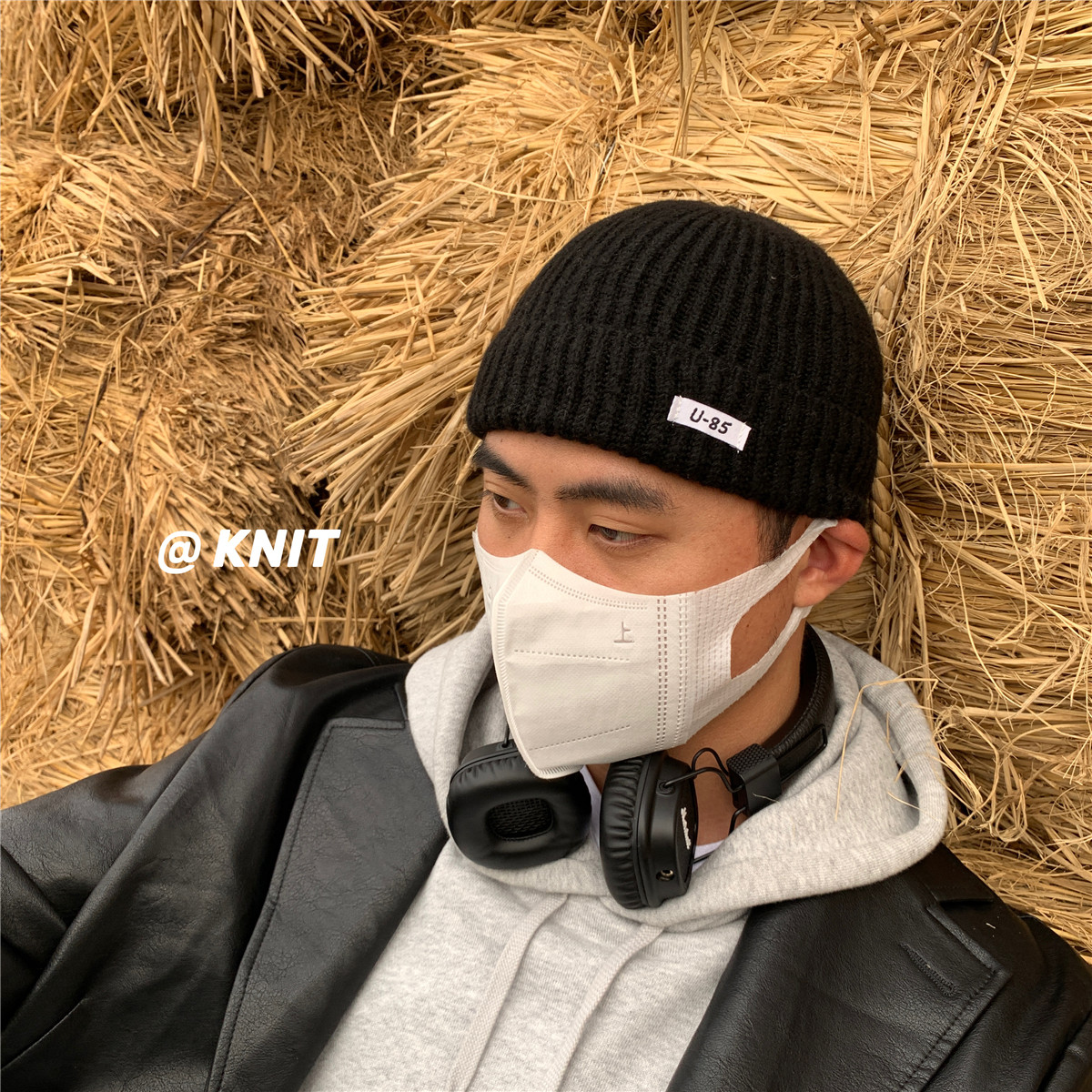 日系好看的毛线帽XZ221-2-F604-P18-控28，帽子，星座218