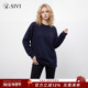 休闲加厚磨毛大版 熙薇 T上衣H6489 新款 时尚 素描小猫 2025冬季