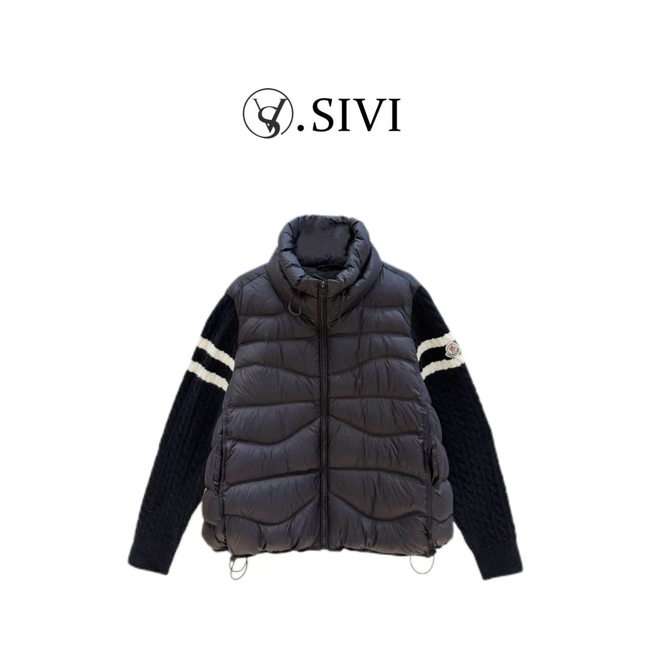 熙薇【环球游记】2025秋冬新款休闲百搭拼接羽绒服外套H5922