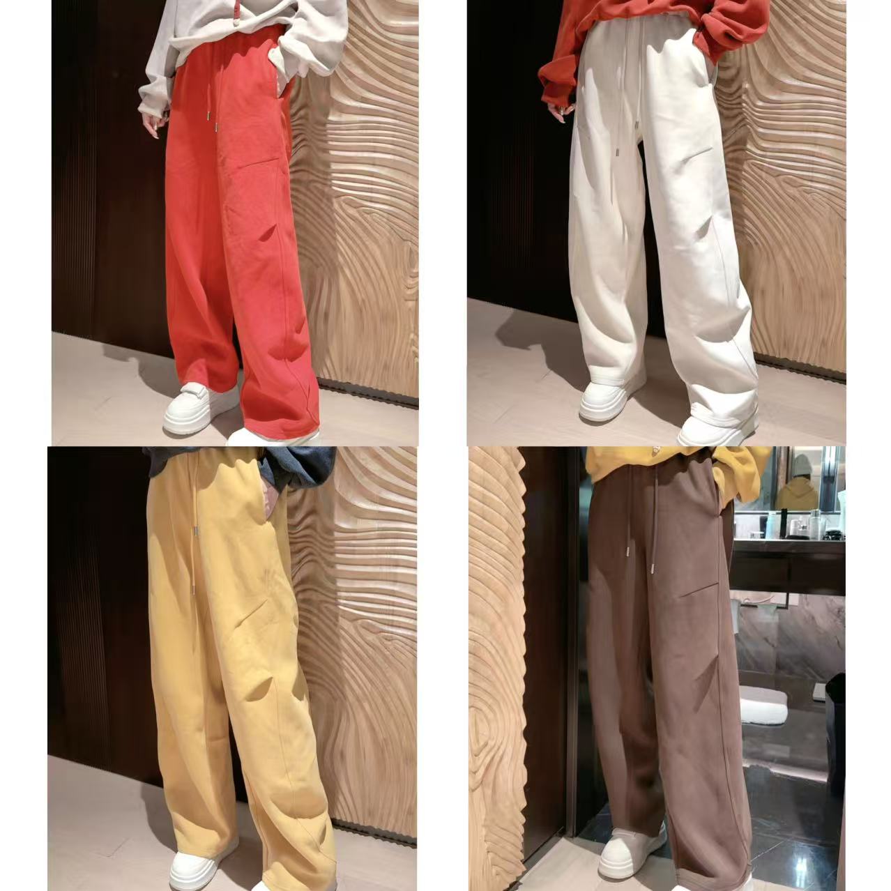 熙薇【假日微醺】2025秋冬新款时尚宽松百搭显瘦休闲裤H5756