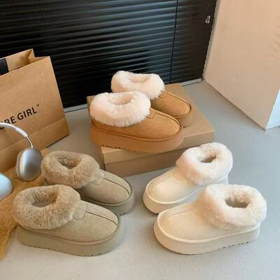 无品牌雪地靴其他PU2009年以前