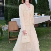 新款 2026春季 显瘦圆领刺绣短外套M2378 绣珠清欢 熙薇