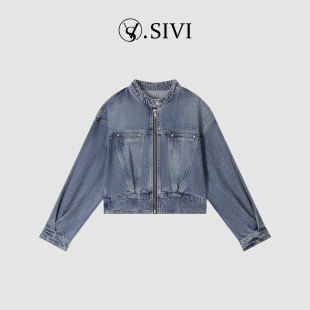 复古休闲风牛仔外套M2006 2026新款 熙薇 甜酷混搭