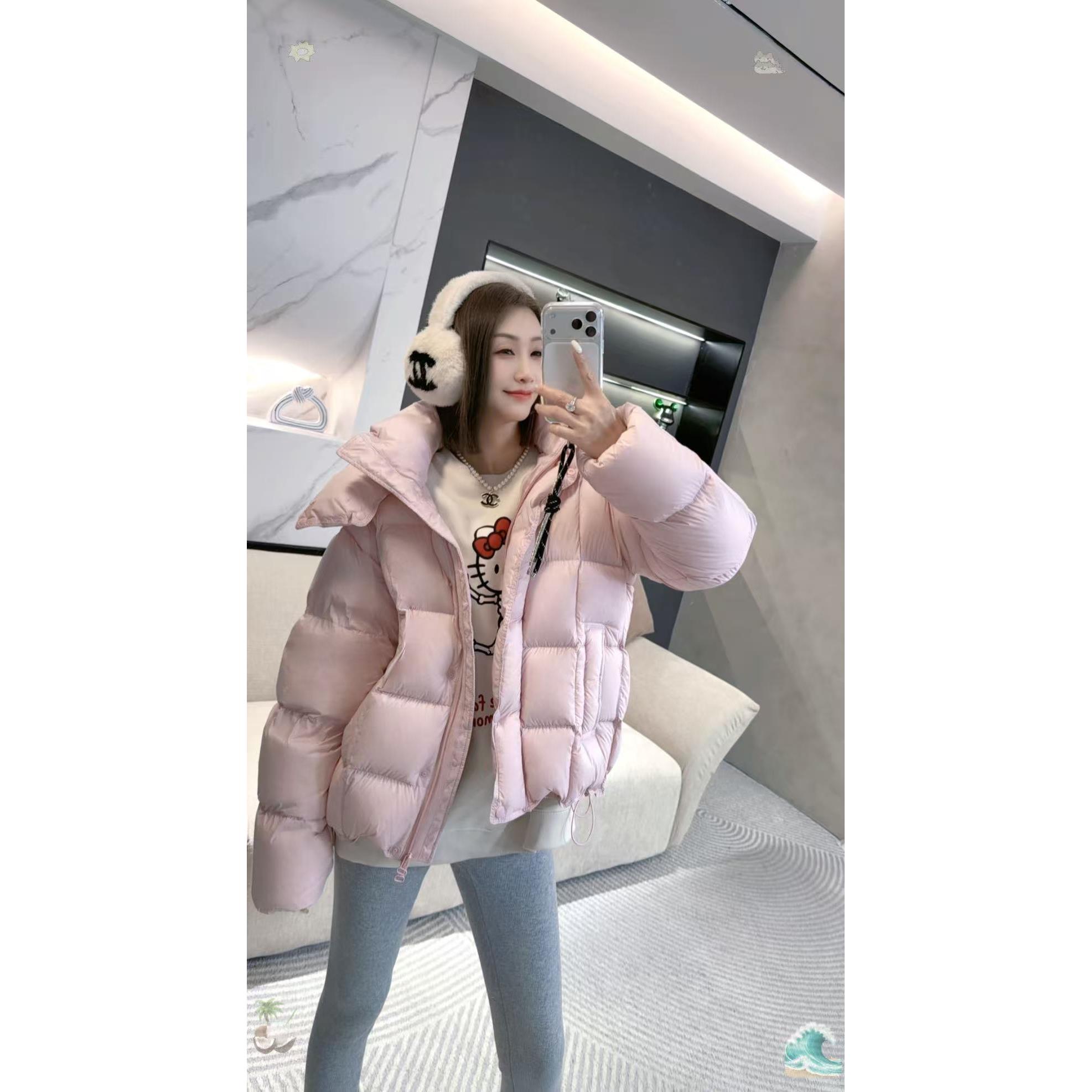 熙薇【蓬蓬泡芙】2025冬季新款时尚休闲宽松羽绒服外套H6294