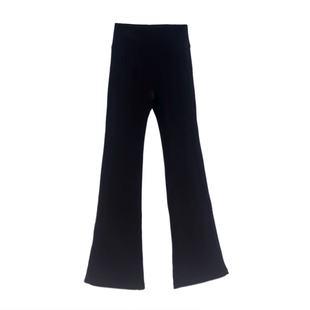 2025冬季 本 新款 时尚 H6361 熙薇 休闲羊绒微喇芭比裤 厚绒版