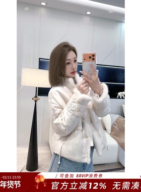 熙薇SIVI『逐光少女』2026新款时尚国风羽绒服H7211
