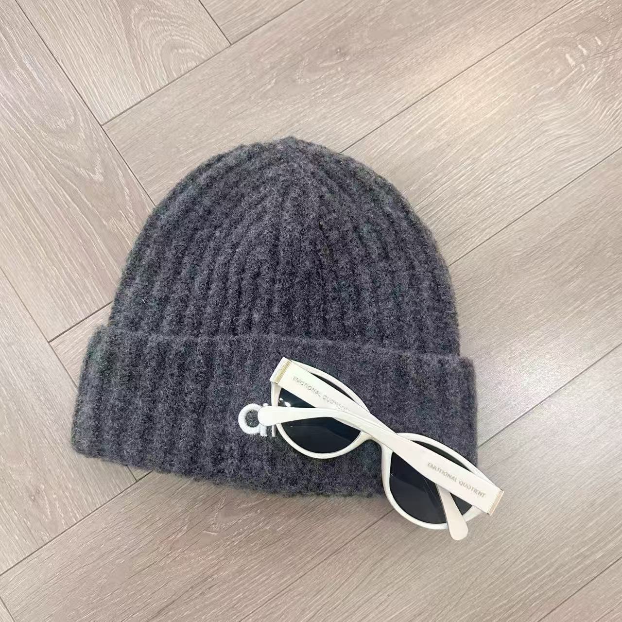 【熙薇品牌】2025秋季新款百搭时尚经典百搭休闲保暖针织帽H5542