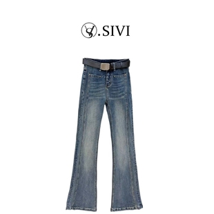 休闲牛仔裤 熙薇 百搭潮流时尚 2025早秋新款 H3954 牛仔舞曲