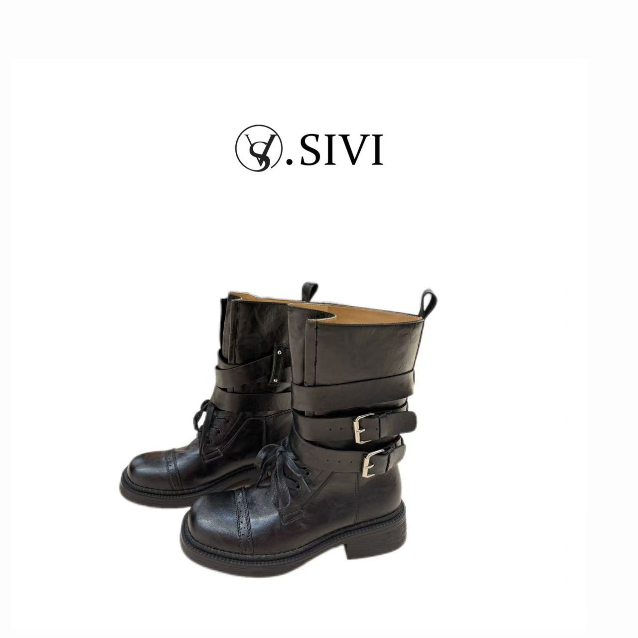 无品牌马丁靴真皮PU2009年以前