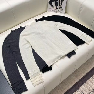 时尚 熙薇 新款 2025秋季 百搭圆领少女感毛衣H6015 甜飒切换