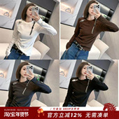 2025秋冬新款 熙薇 潮能锚点 休闲潮牌磨毛加绒T上衣H6318