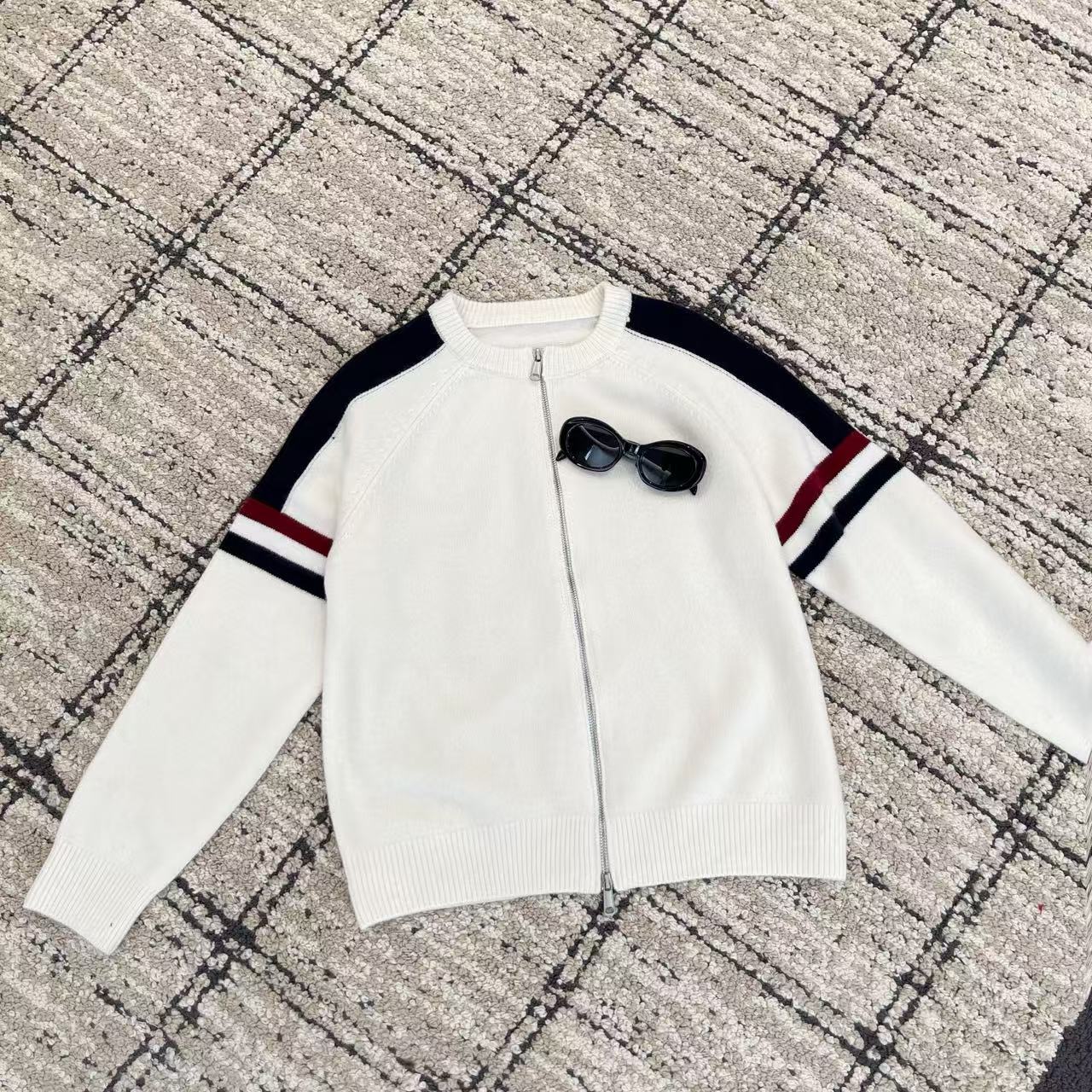 熙薇【慢调生活】2025早秋新款休闲百搭设计师毛衣开衫H5636