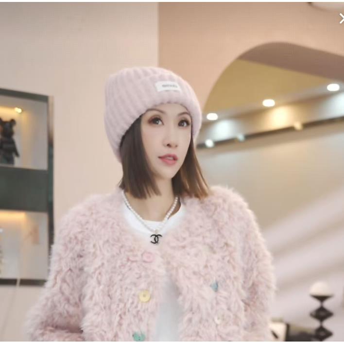 【熙薇品牌】2025新款针织帽百搭时尚ins韩版网红帽子H5877