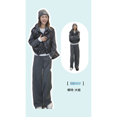 熙薇 凯莉日记2025秋冬新款时尚气质简约休闲羽绒马甲外套H5204