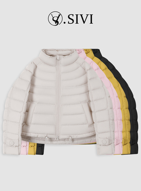 熙薇【晨露微凉】2025秋季新款保暖休闲泡芙羽绒服H5700