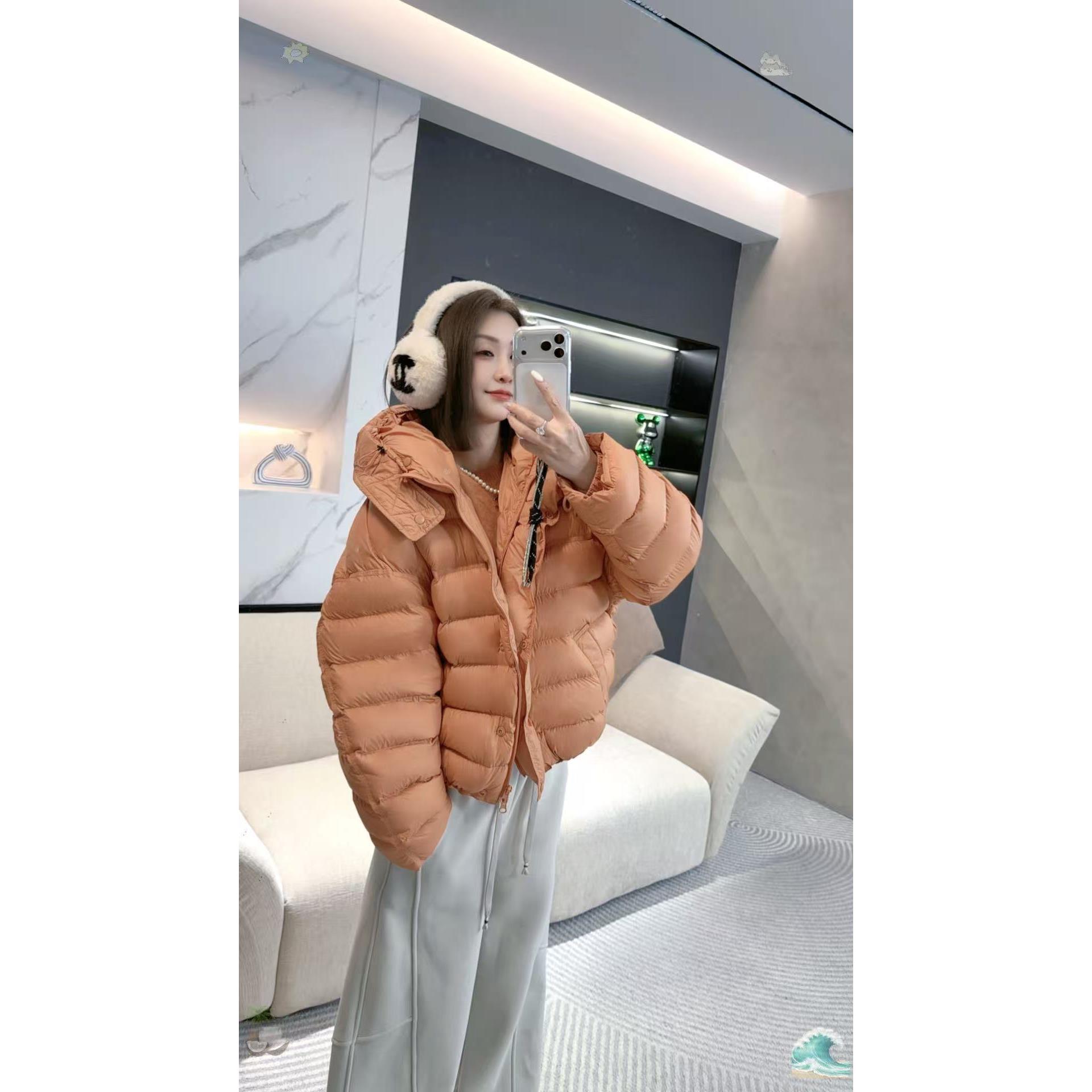 熙薇【甜气泡芙】2025冬季新款时尚高品质百搭羽绒服外套H6312