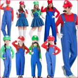 Костюм для детей и взрослых, комбинезон подходит для мужчин и женщин, xэллоуин, семейный стиль, косплей