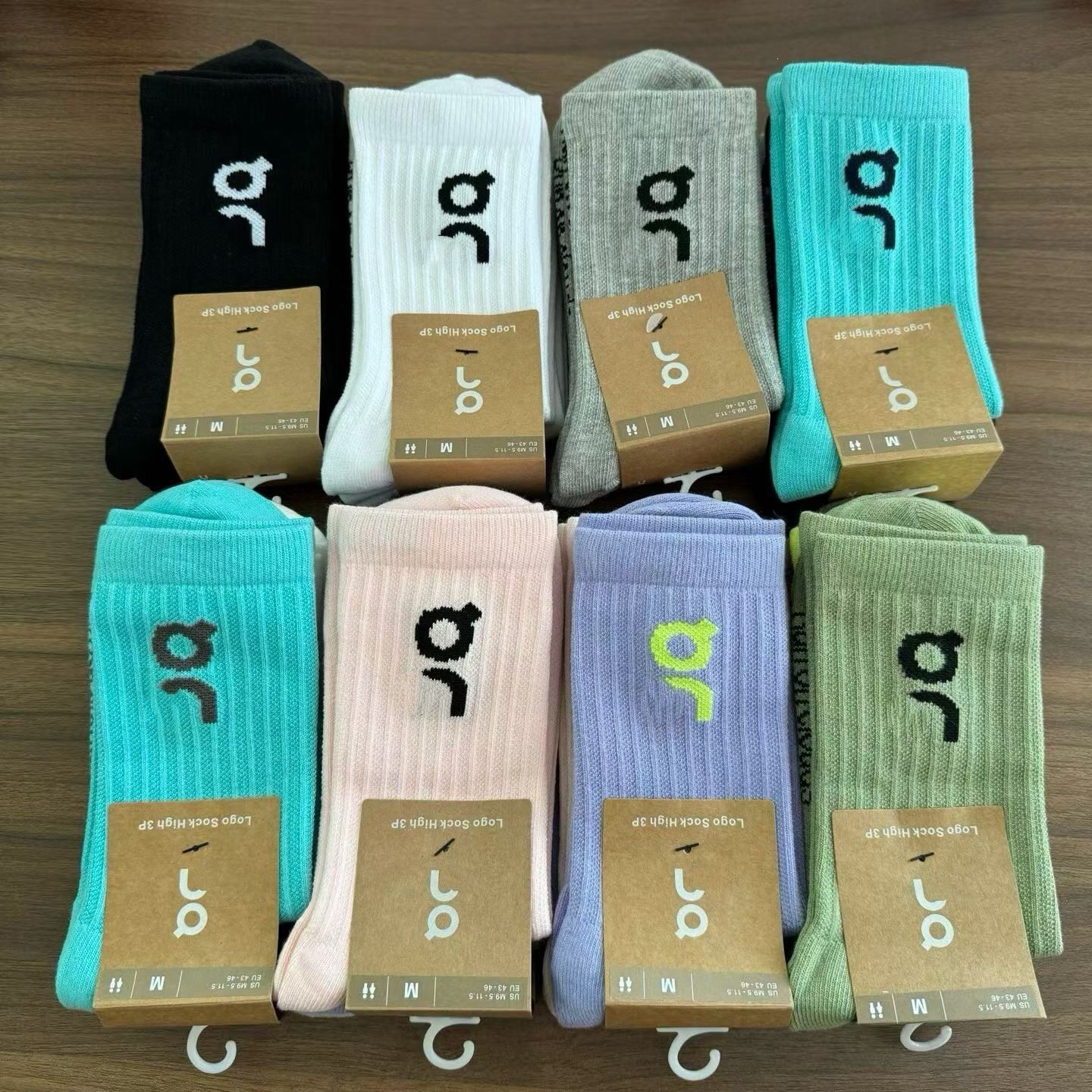 新款潮袜四季中长筒运动袜3双