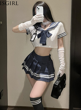 性感日本学院风校园可爱学生装cosplay纯欲制服套装校服JK水手服