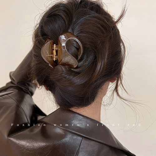 半扎发发卡中号高马尾抓夹发夹