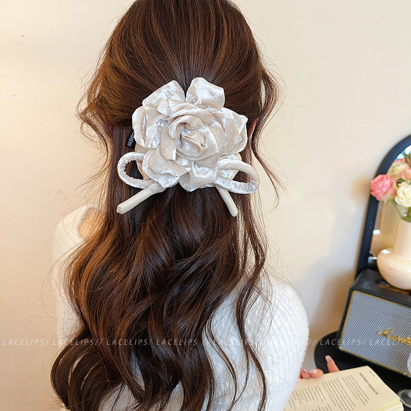 丝绒花朵蝴蝶结发圈女温柔风扎发丸子头发绳高级感头绳巨好看头饰,饰品/流行首饰/时尚饰品新,发饰,淘宝优惠券,粉丝福利购,淘宝优惠卷