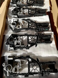 大众新老迈腾CCB6B7L车门外拉手底座门把手支架骨架锁芯支架