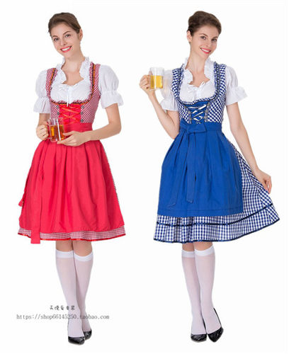 德国慕尼黑啤酒节电影大码女仆装