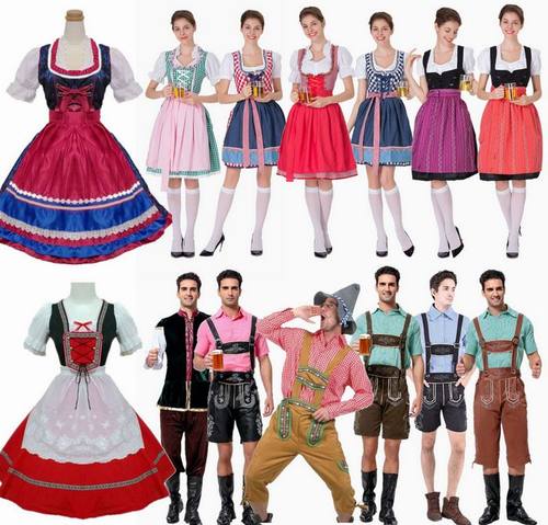 德国慕尼黑啤酒节叮咚电影女仆装