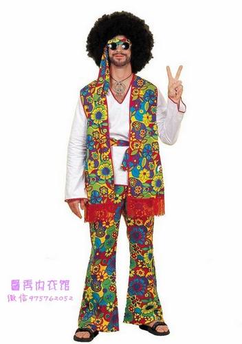 万圣节迪士尼夏威夷嘻哈服拉丁舞服迈克尔杰克逊COSPLAY演出服装