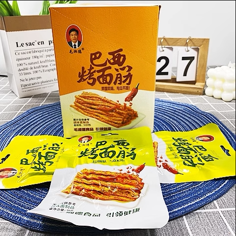 毛湘德巴西烤面筋38克面筋制品