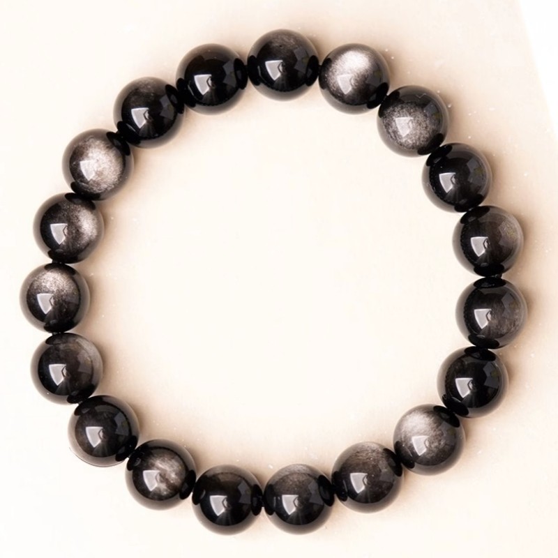 天然黑曜石手链女转运珠银曜石手串男甜美水晶蛇年本命年佛珠饰品,饰品/流行首饰/时尚饰品新,手链,淘宝优惠券,粉丝福利购,淘宝优惠卷