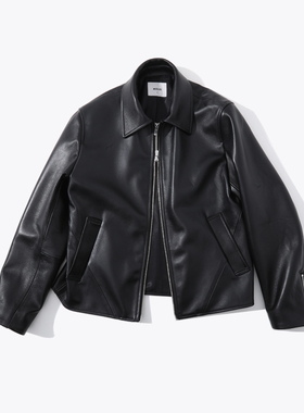 MUSLUN2025新款绵羊皮衣 合体版型加厚秋冬进口excella拉链