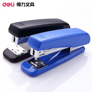 得力0306订书机钉书机中号12#准型 可订25页订书器