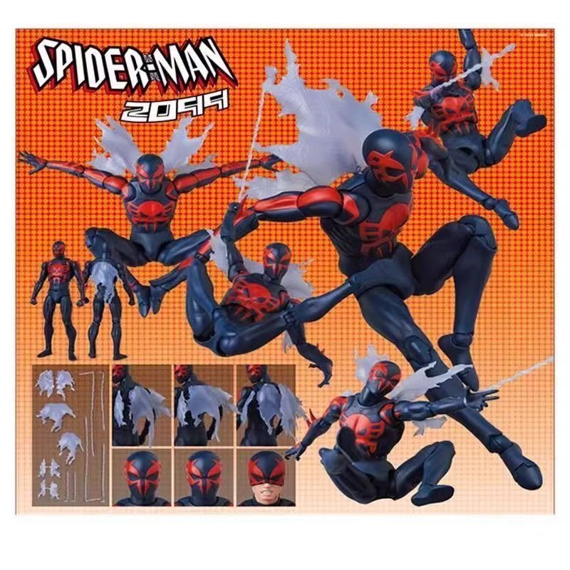 mafex 239蜘蛛侠2099漫画版关节可动手办模型现货手办