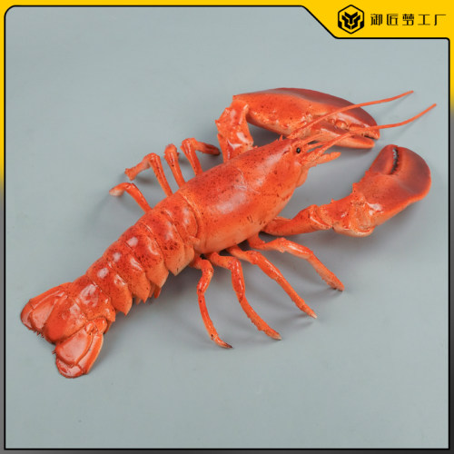 仿真波士顿龙虾模型海鲜螃蟹