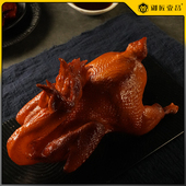 仿真道口烧鸡模型假食物食品明档影视拍摄道具摆件烧鸡样品定做